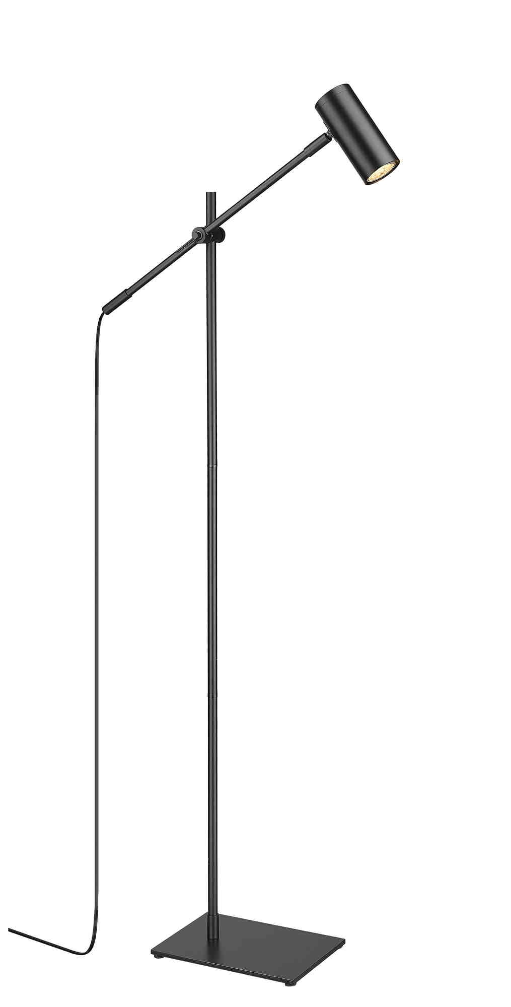 CALUMET Lampe sur pied Noir - 814FL-MB | Z-LITE