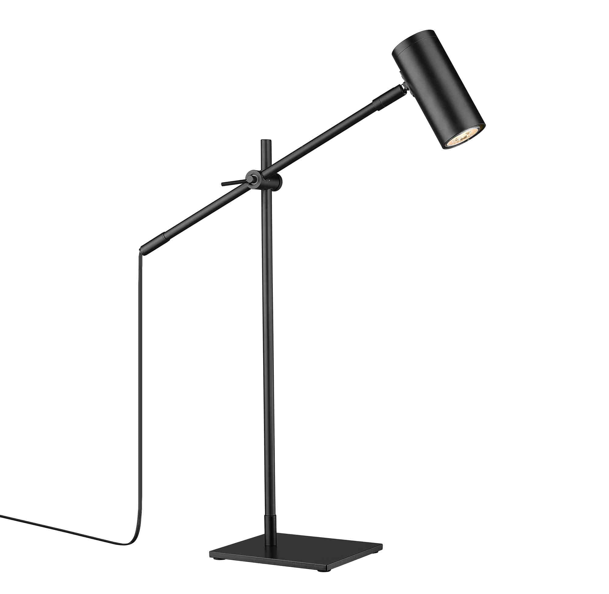CALUMET Lampe sur table Noir - 814TL-MB | Z-LITE