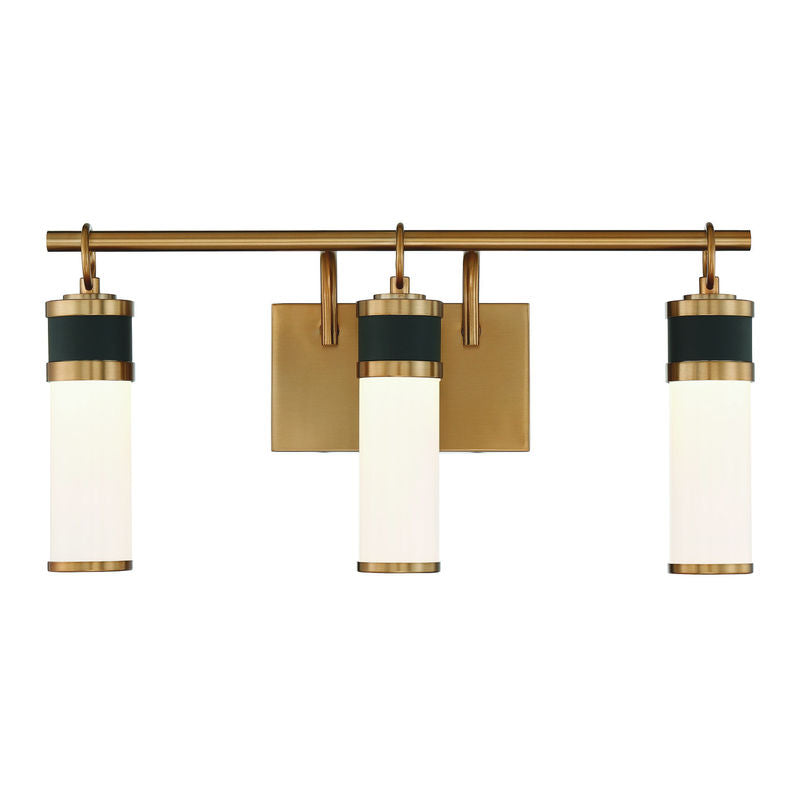 KADEN Bathroom wall sconce Black - 8-1627-4-BK | SAVOYS