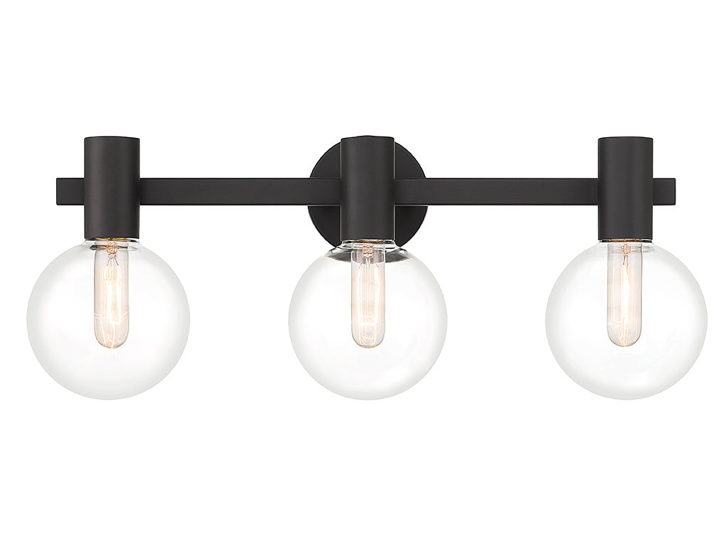 WRIGHT Murale salle de bain Noir - 8-3076-3-BK | SAVOYS