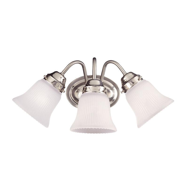 BRIGHTON Bathroom wall sconce Nickel - 8-3280-3-SN | SAVOYS