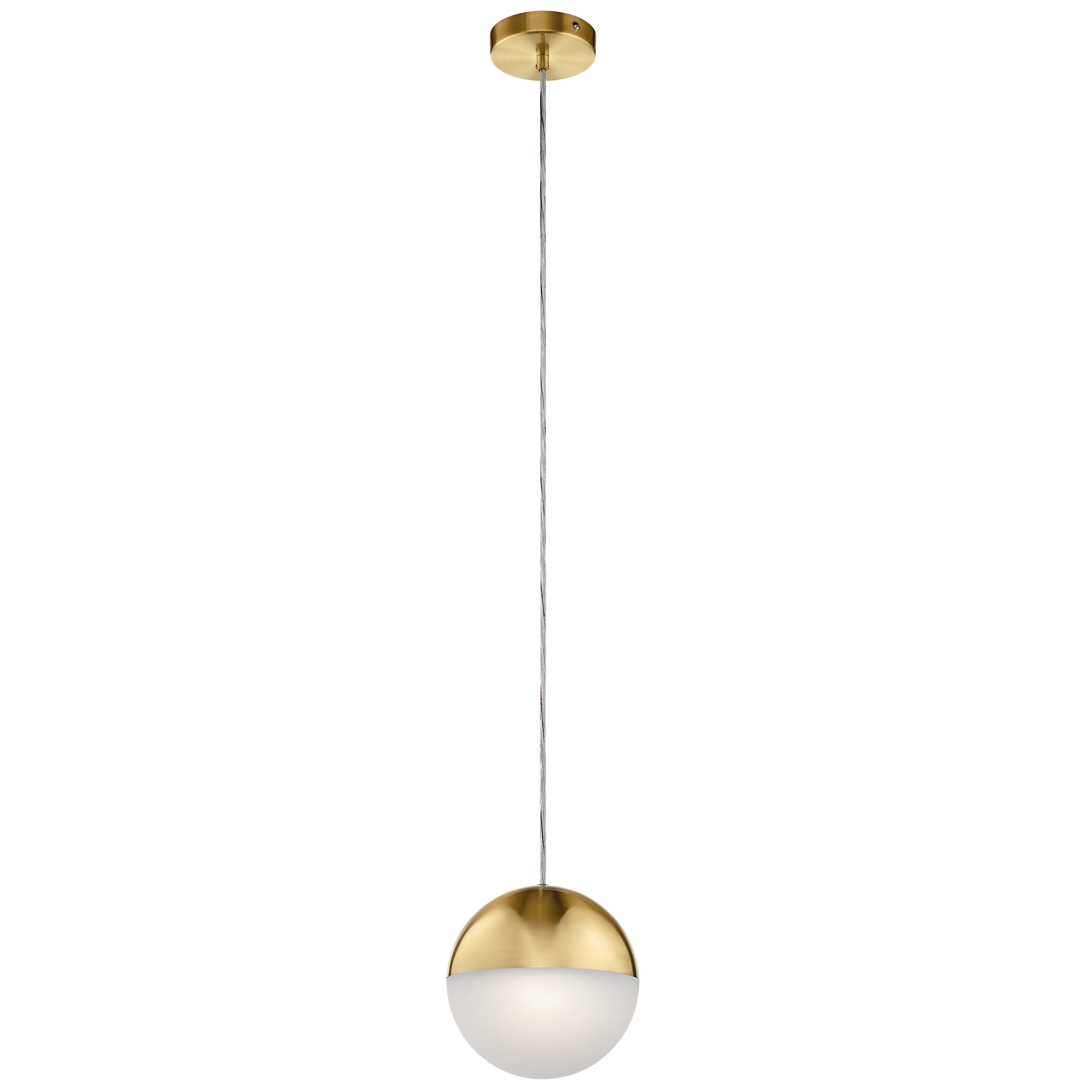 MOON-LIT Suspension simple Or - 83854CGWH | ELAN