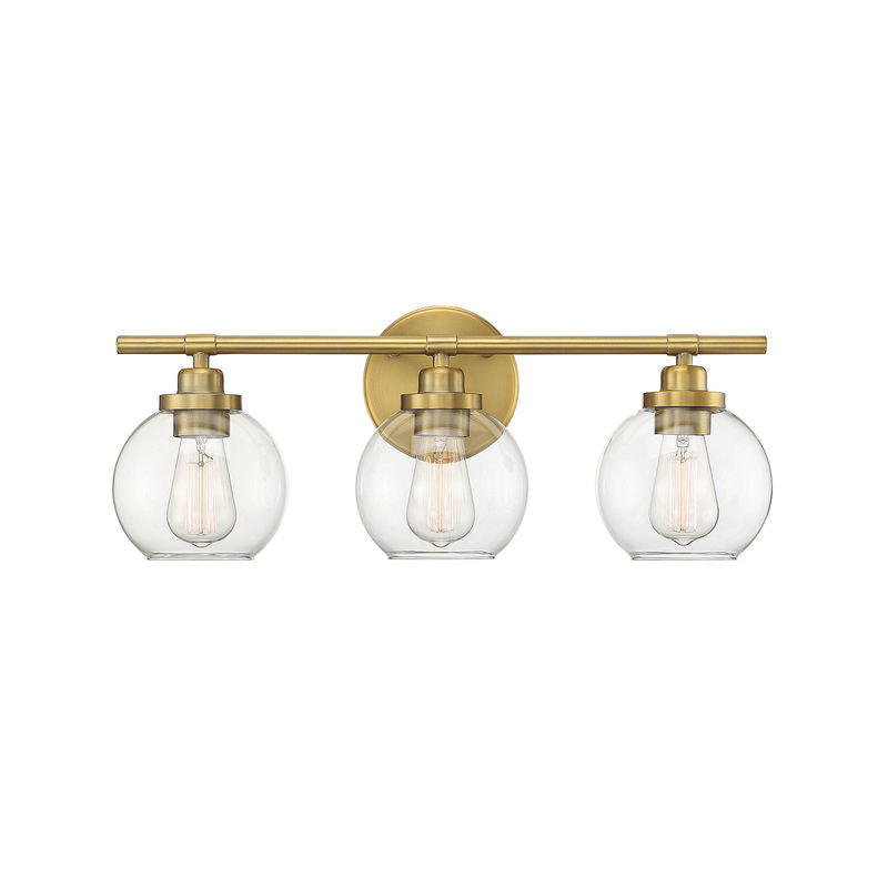 CARSON Bathroom wall sconce Gold - 8-4050-3-322 | SAVOYS
