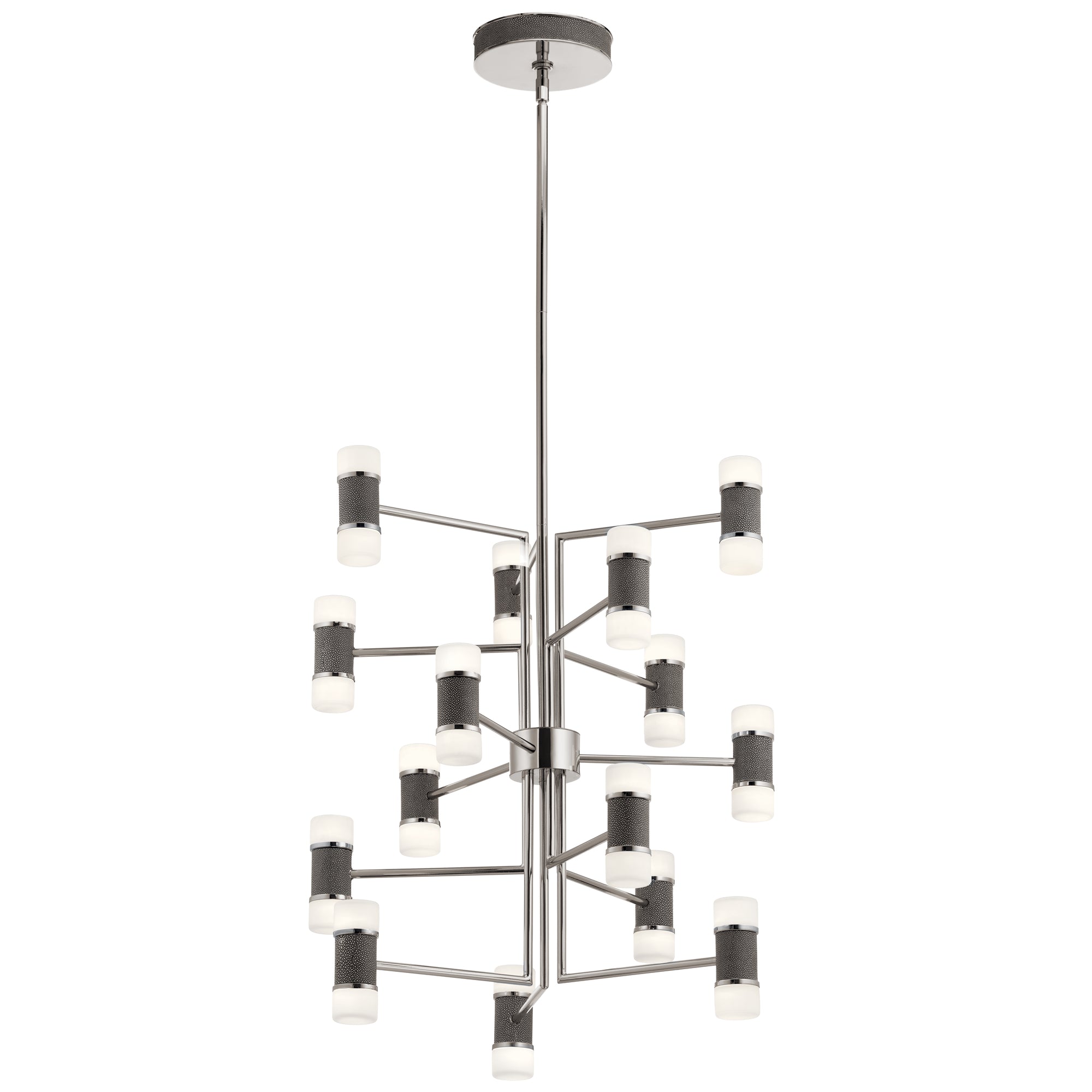 VEY Chandelier Nickel - 84124 | ELAN