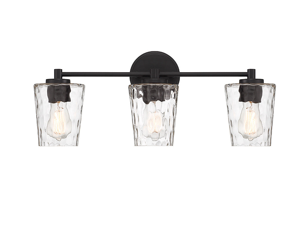 BALLAS Murale salle de bain Noir - 8-5606-3-BK | SAVOYS