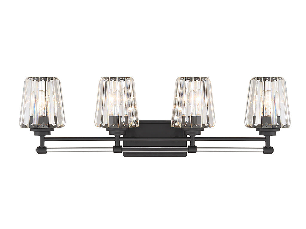 GARNET Murale salle de bain Noir - 8-6001-4-BK | SAVOYS