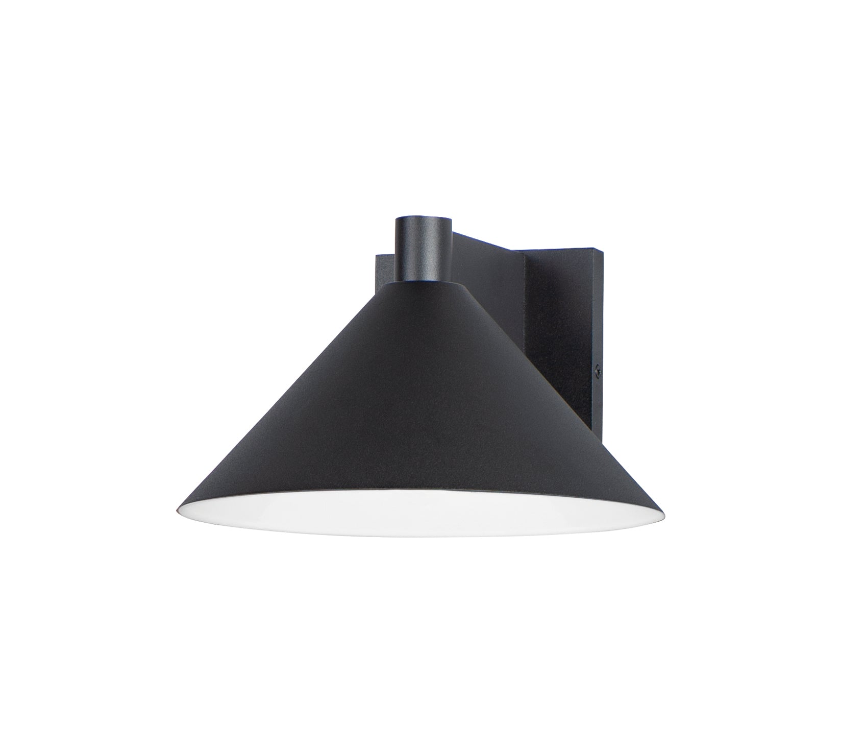 CONOID-LED Murale exterieure Noir DEL INTÉGRÉ - 86143BK | MAXIM/ET2