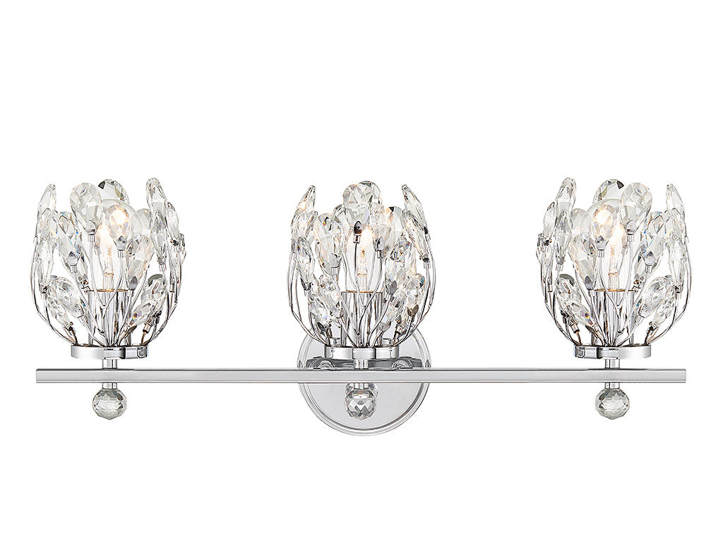 MORENO Murale salle de bain Chrome, Nickel - 8-6601-3-11 | SAVOYS