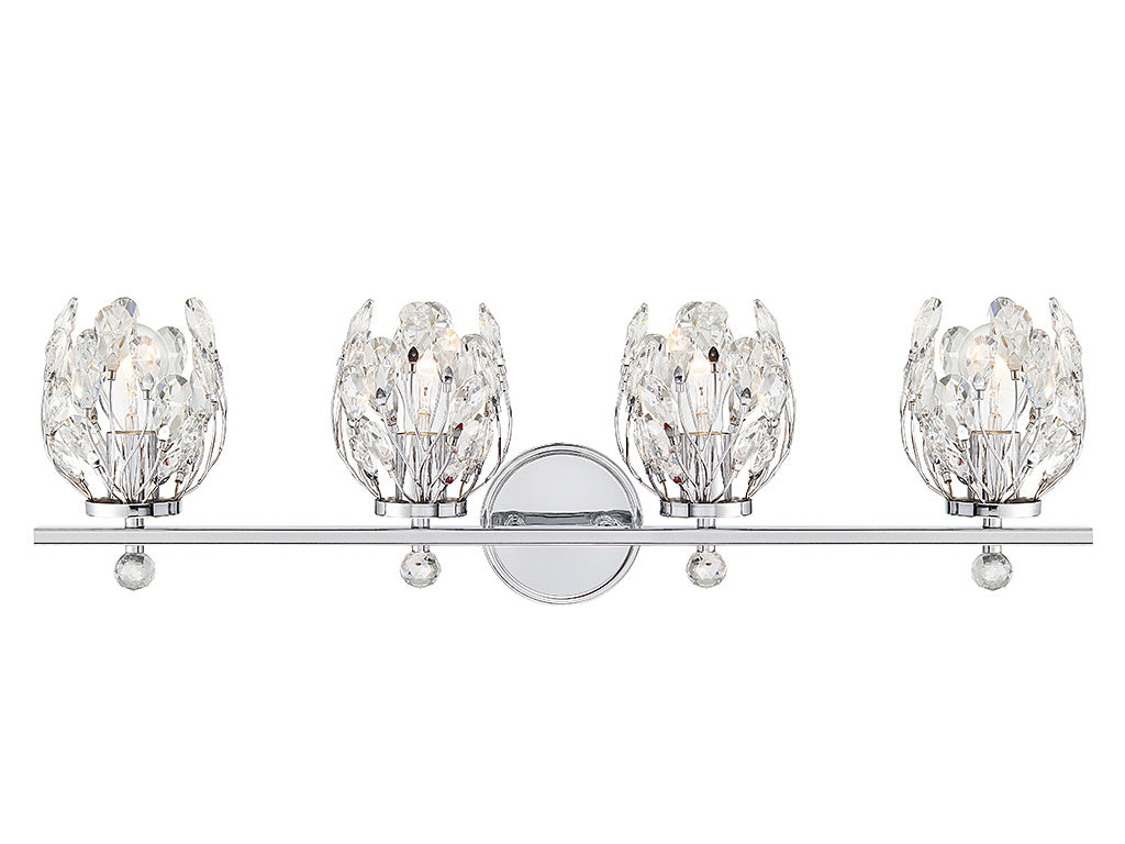 MORENO Murale salle de bain Chrome, Nickel - 8-6601-4-11 | SAVOYS