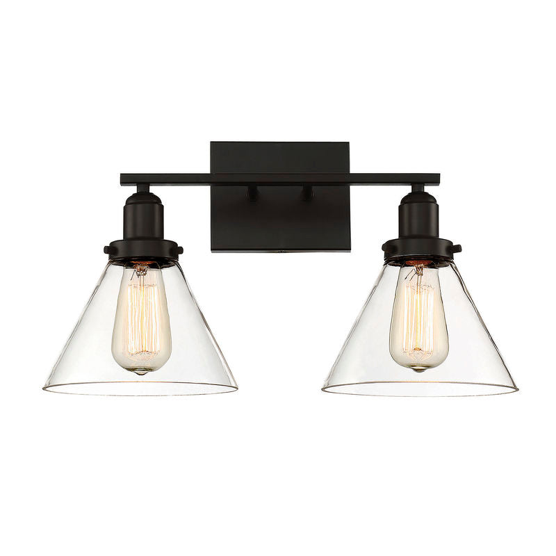 DRAKE Bathroom wall sconce Bronze - 8-9130-2-13 | SAVOYS