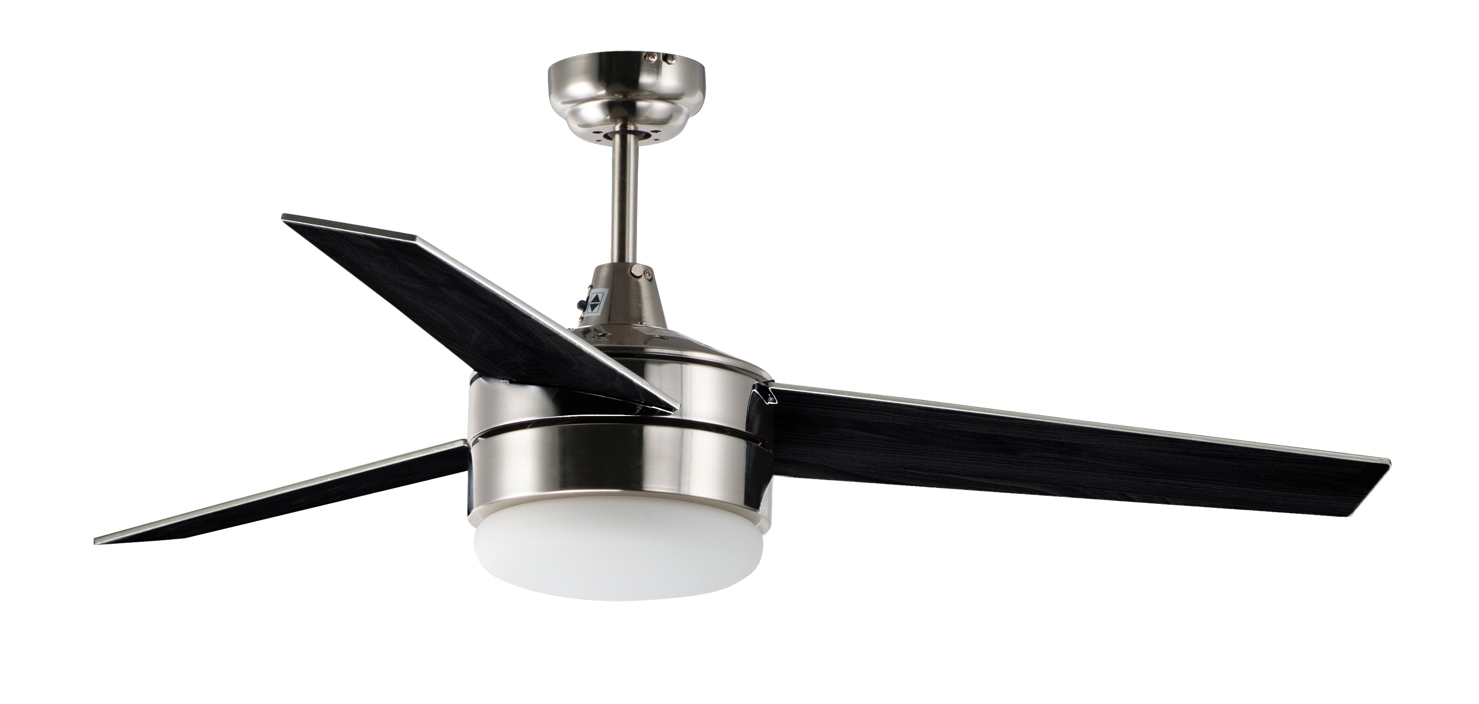 TRIO Ceiling fan Nickel, Black - 89909FTSNBK | MAXIM/ET2