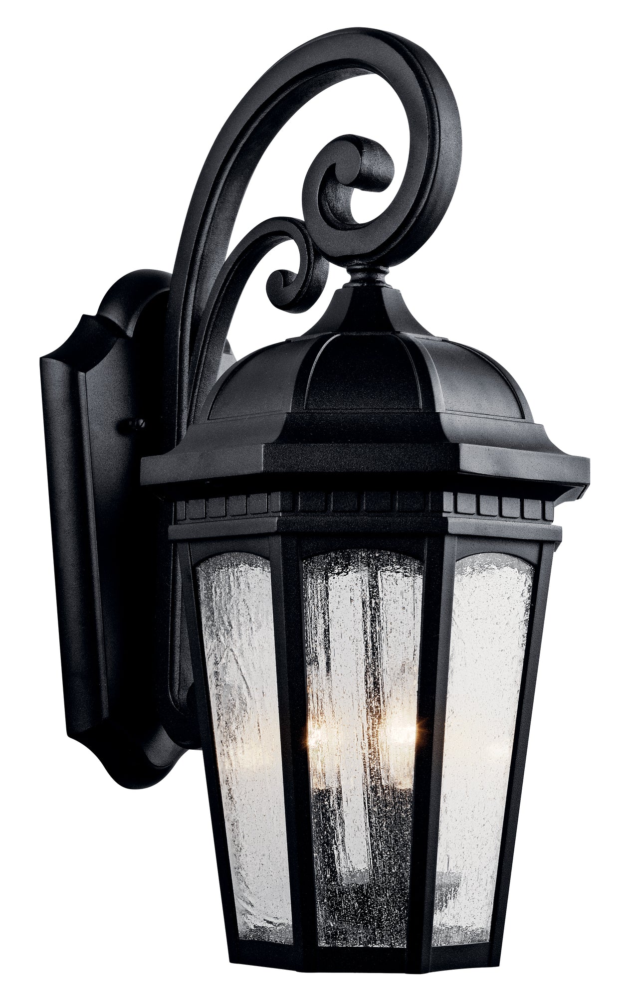 COURTYARD Outdoor sconce Black - 9034BKT | KICHLER