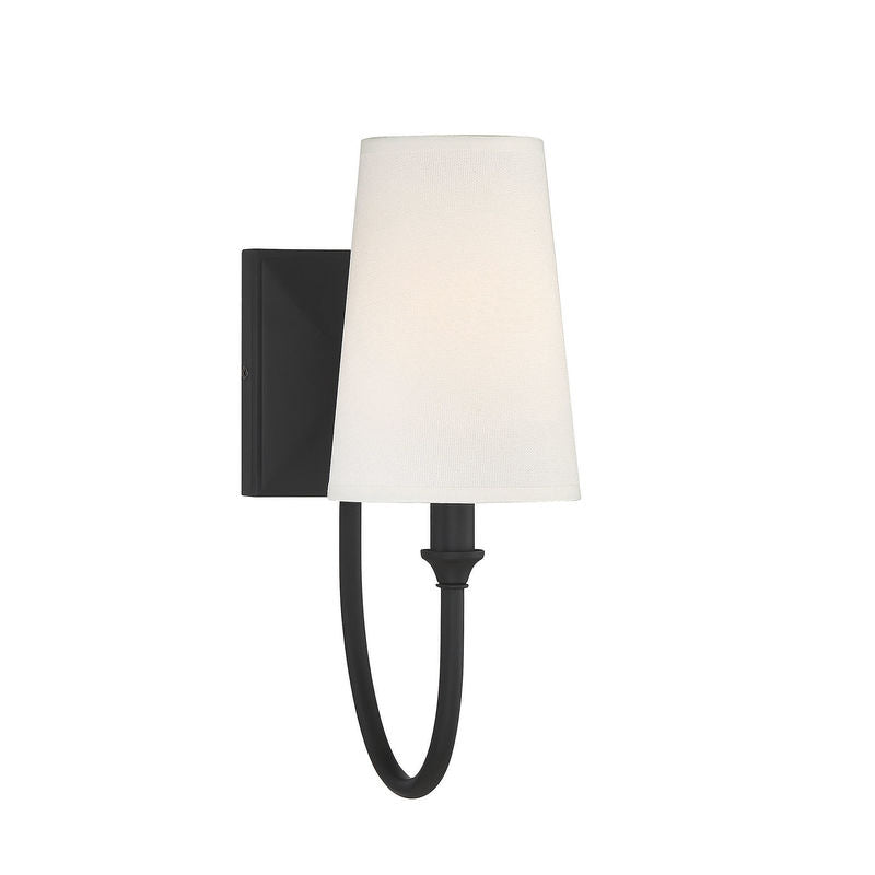 CAMERON Wall sconce Black - 9-2542-1-89 | SAVOYS