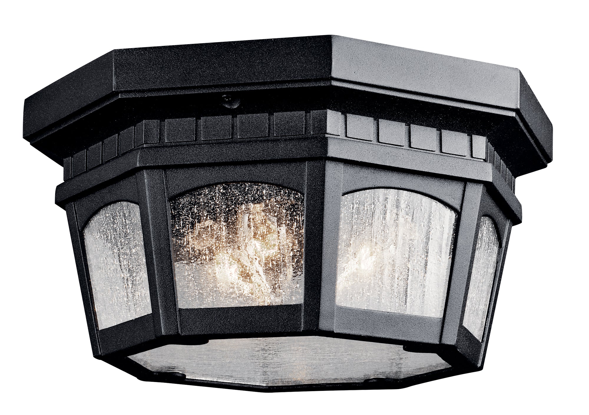 COURTYARD Outdoor flush mount Black - 9538BKT | KICHLER