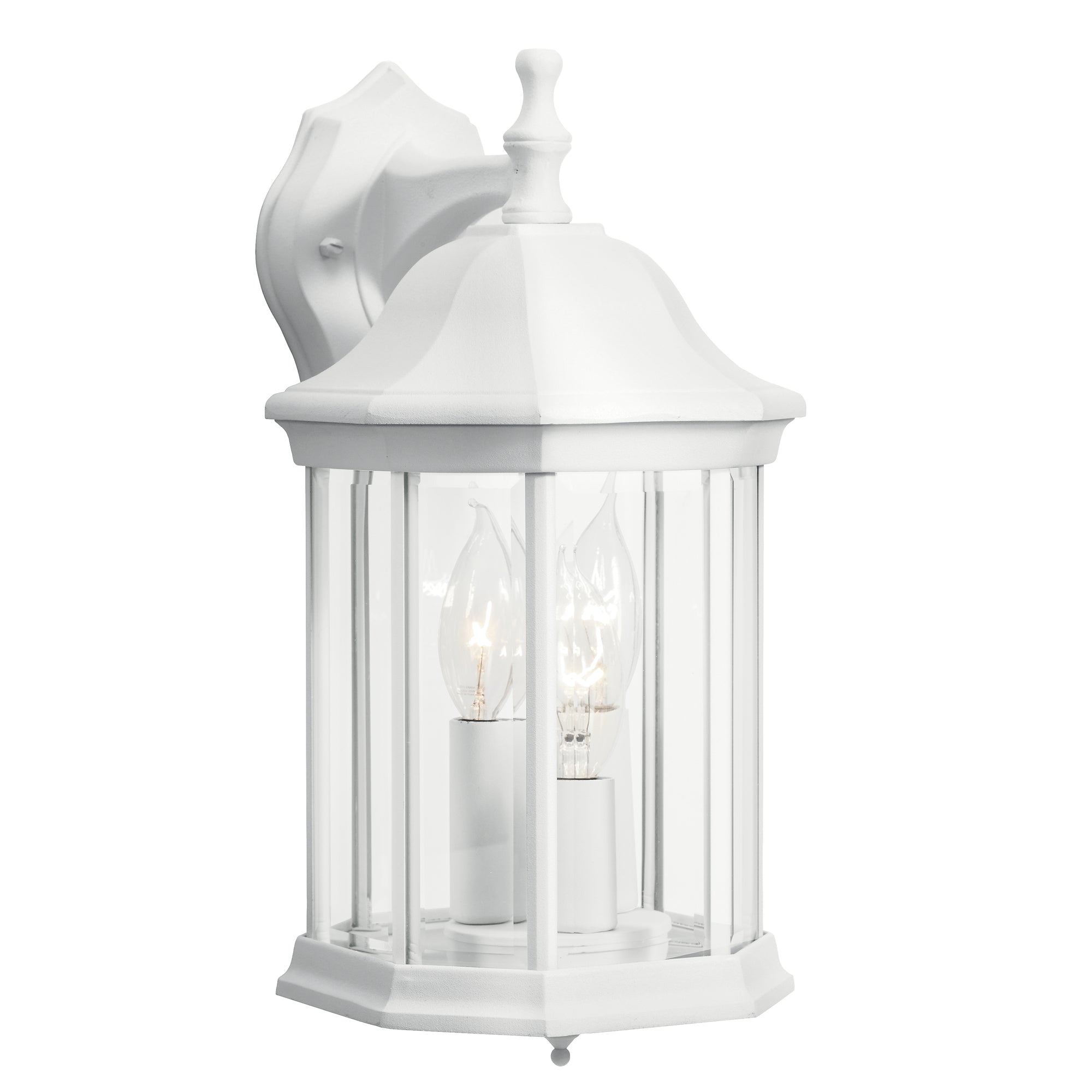 CHESAPEAKE Murale exterieure Blanc - 9777WH | KICHLER