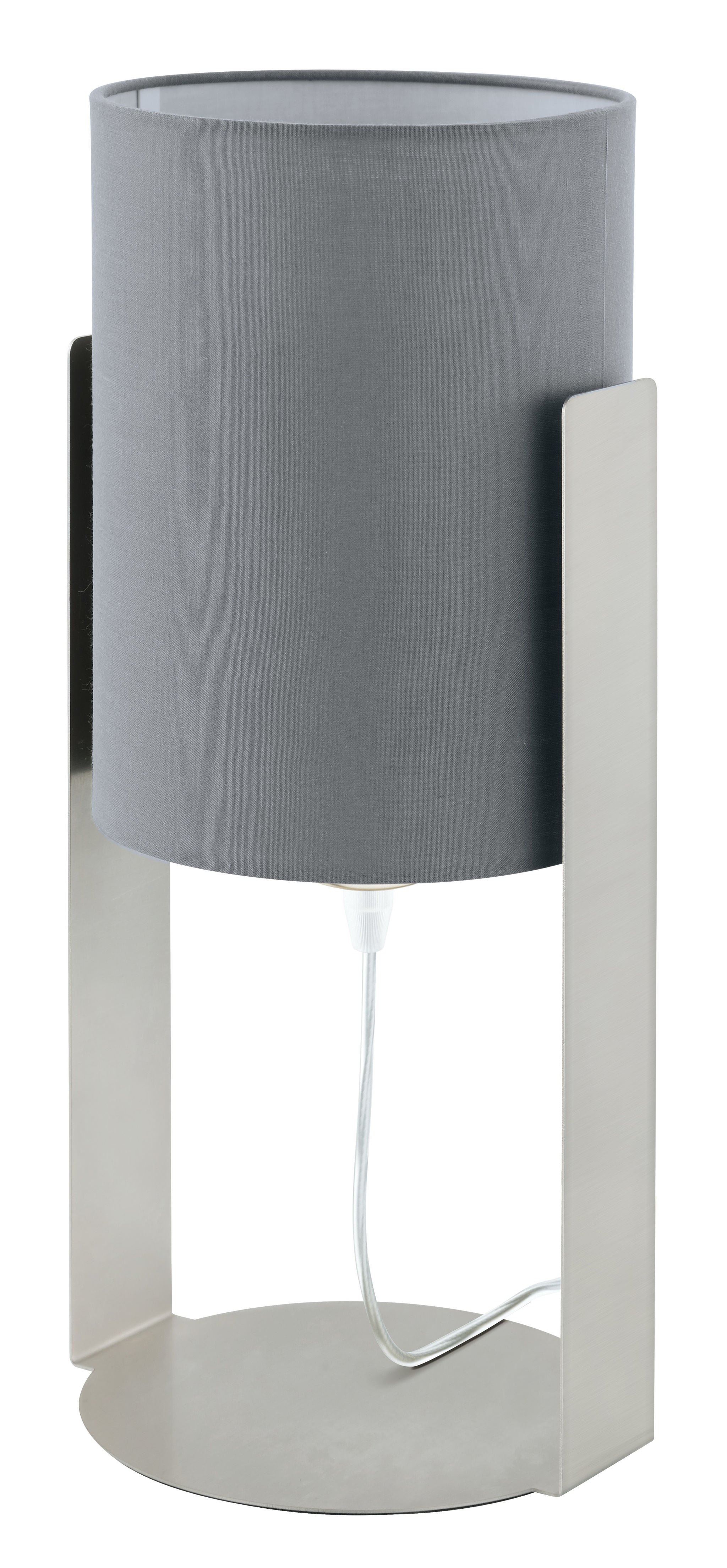 Siponto Lampe sur table Nickel - 98286A | EGLO