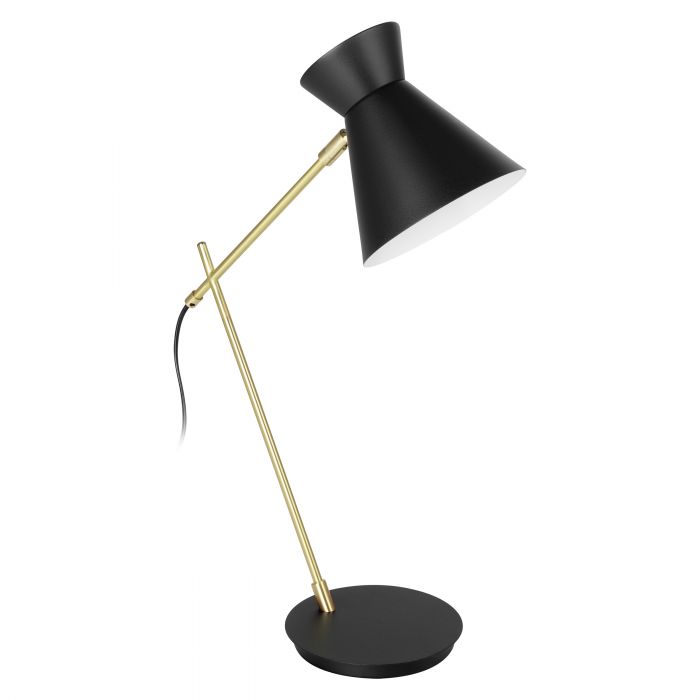 Amezaga Lampe sur table Noir, Or - 98864A | EGLO