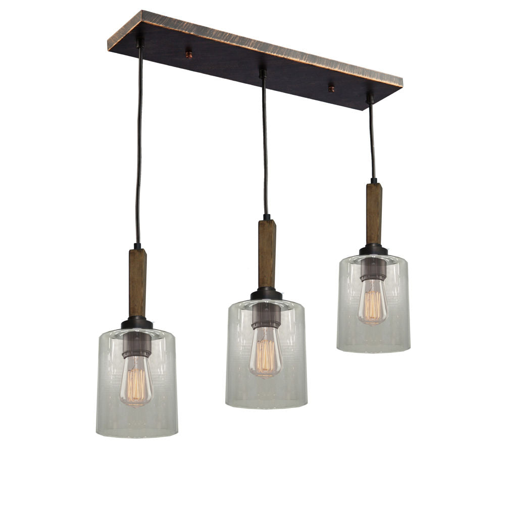 Legno Rustico Pendant Bronze - AC10143BU | ARTCRAFT