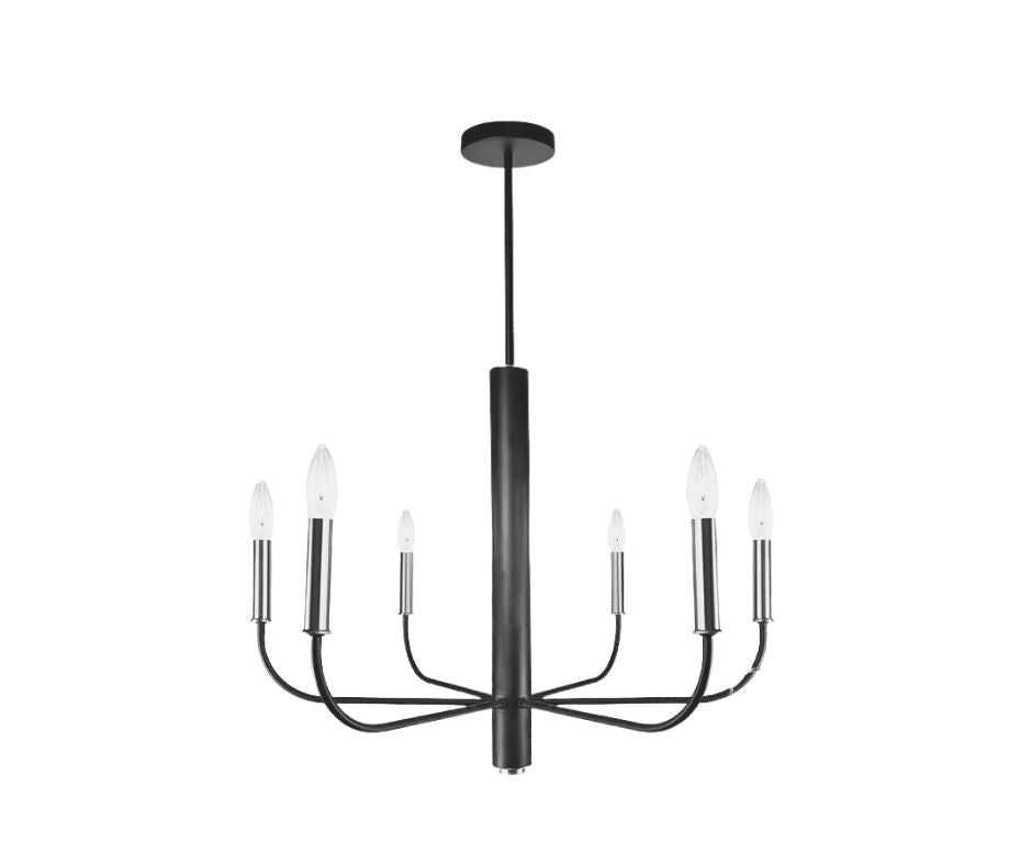 Suspension Noir, Chrome - AC10626BN | ARTCRAFT