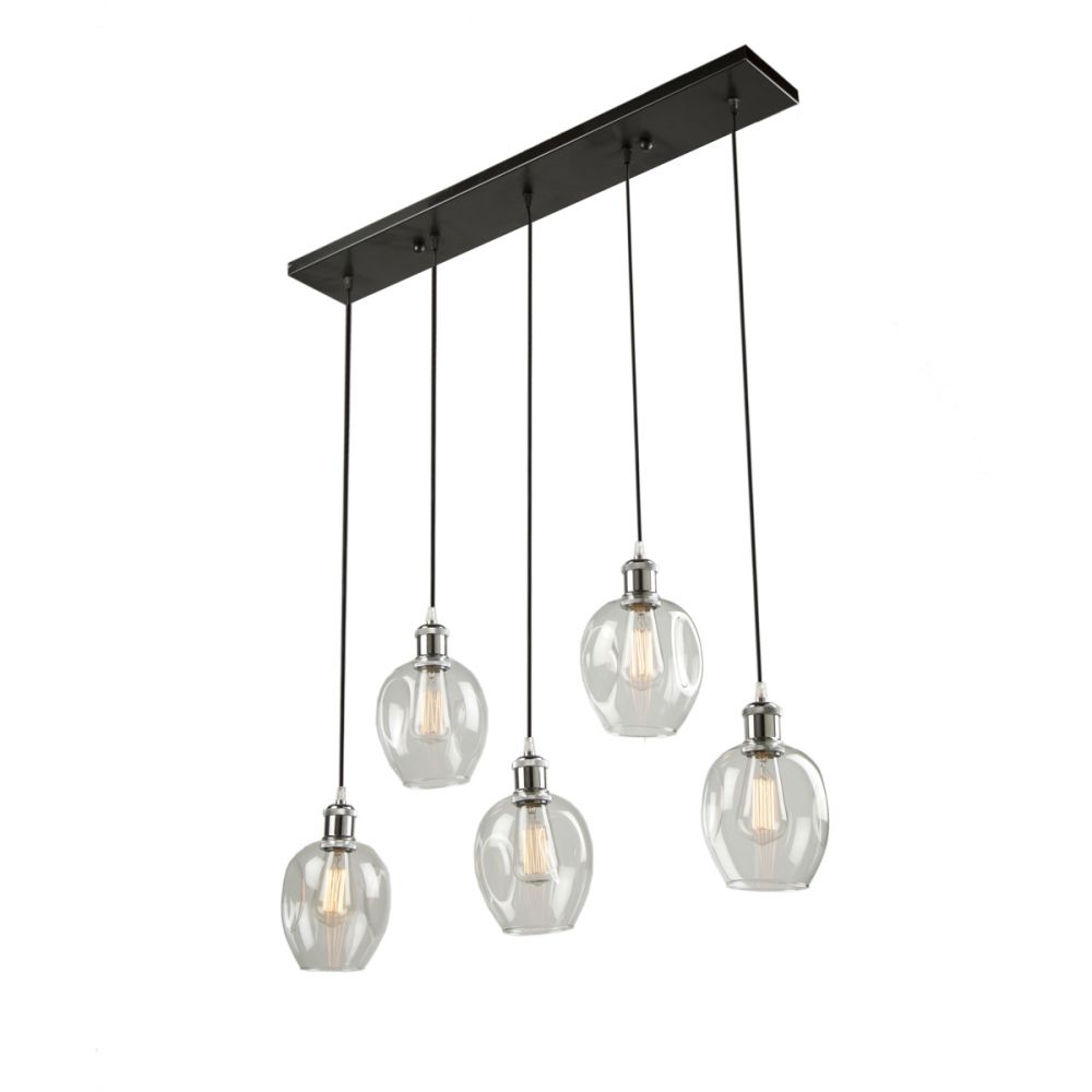 Clearwater Pendant Stainless steel, Black - AC10735PN | ARTCRAFT