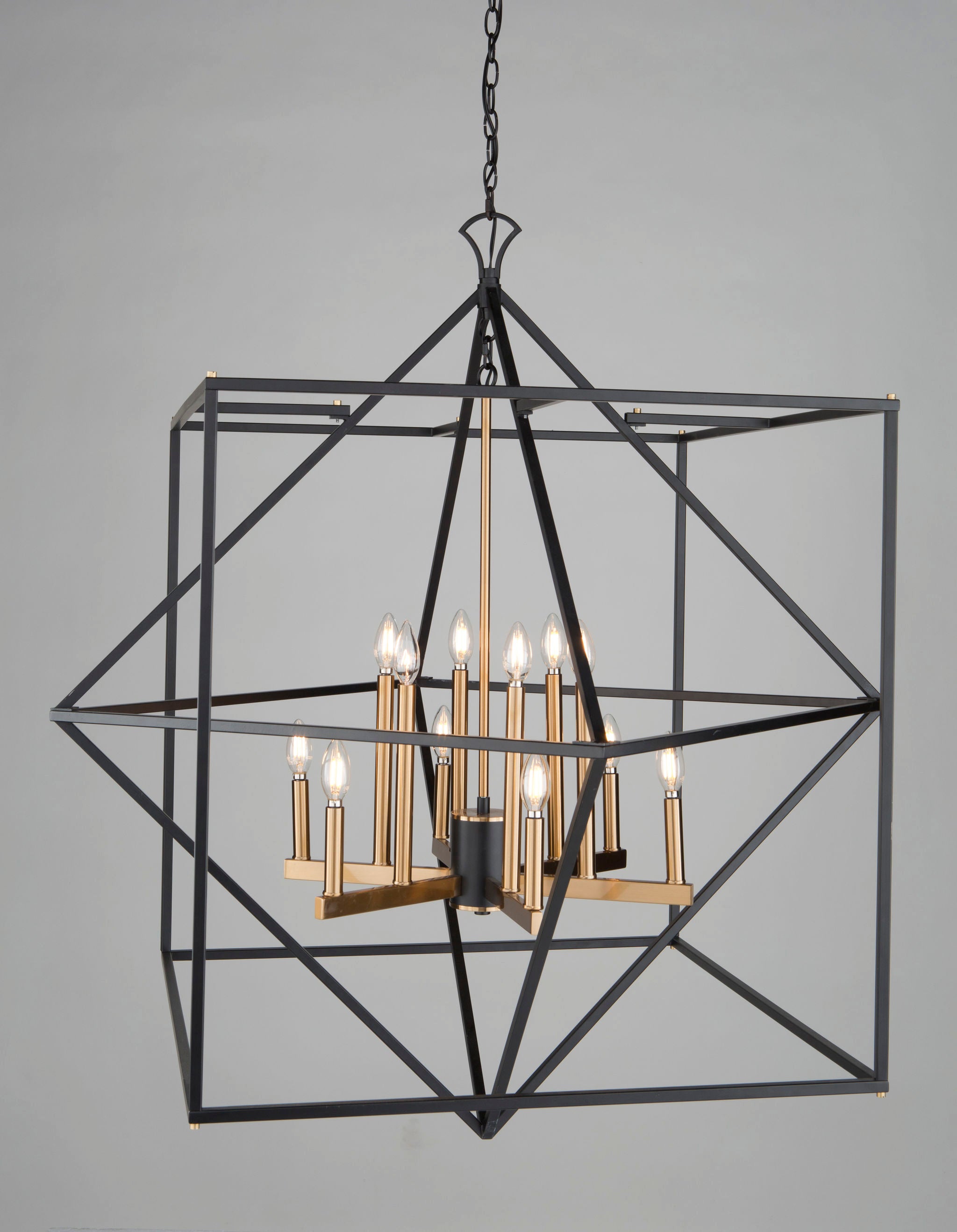 Roxton Chandelier Or, Noir - AC11202 | ARTCRAFT