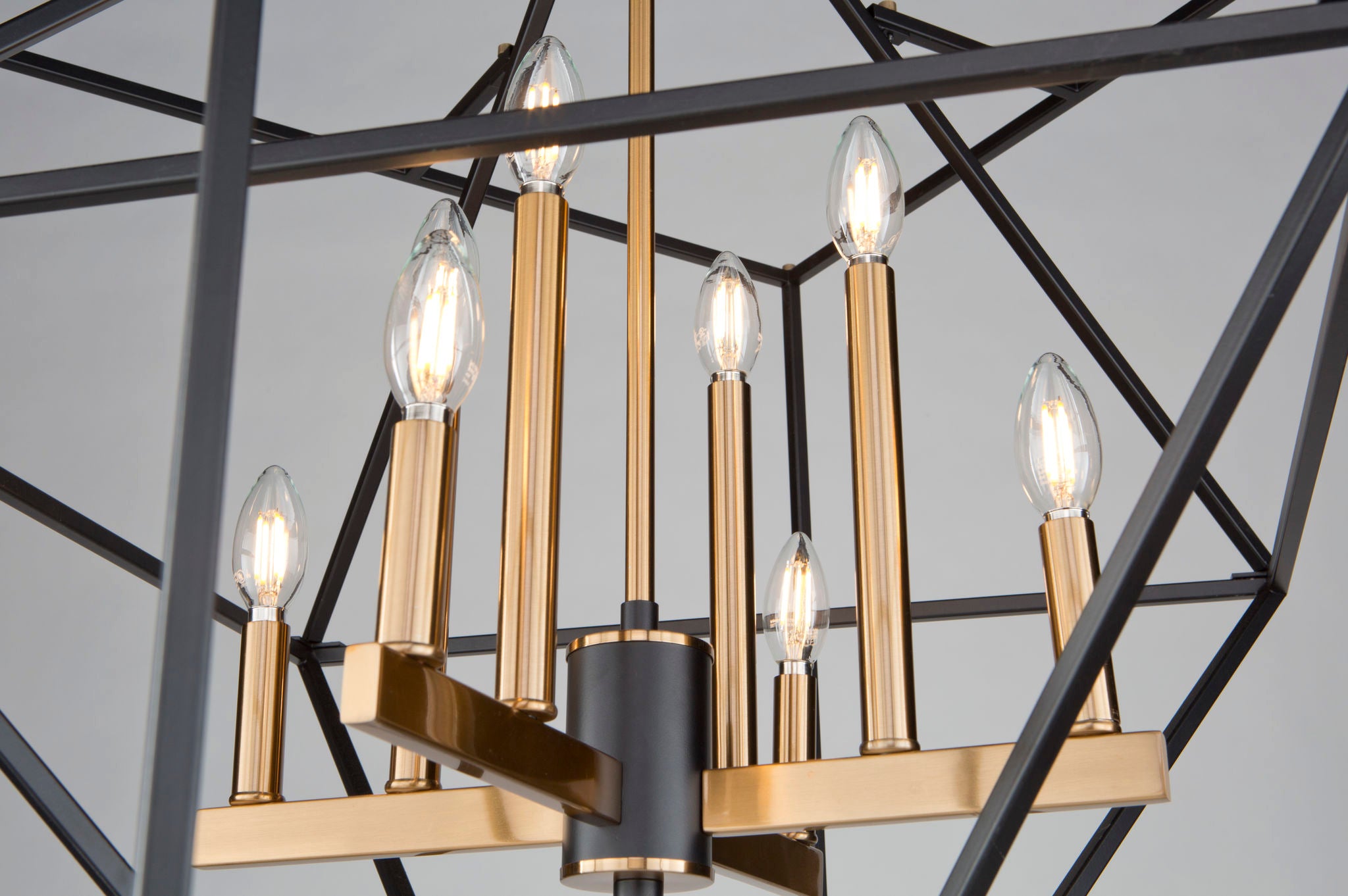 Roxton Chandelier Or, Noir - AC11208 | ARTCRAFT