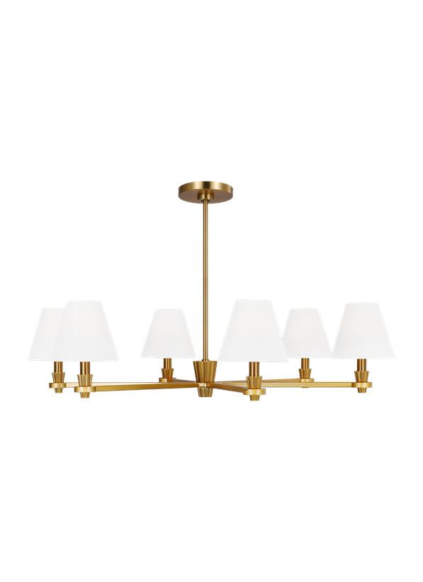 PAISLEY Chandelier Gold - AC1126BBS | GENERATION LIGHTING