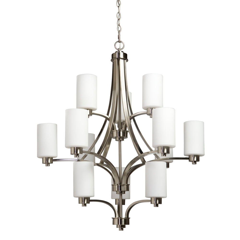Parkdale Chandelier Stainless steel - AC1312PN | ARTCRAFT