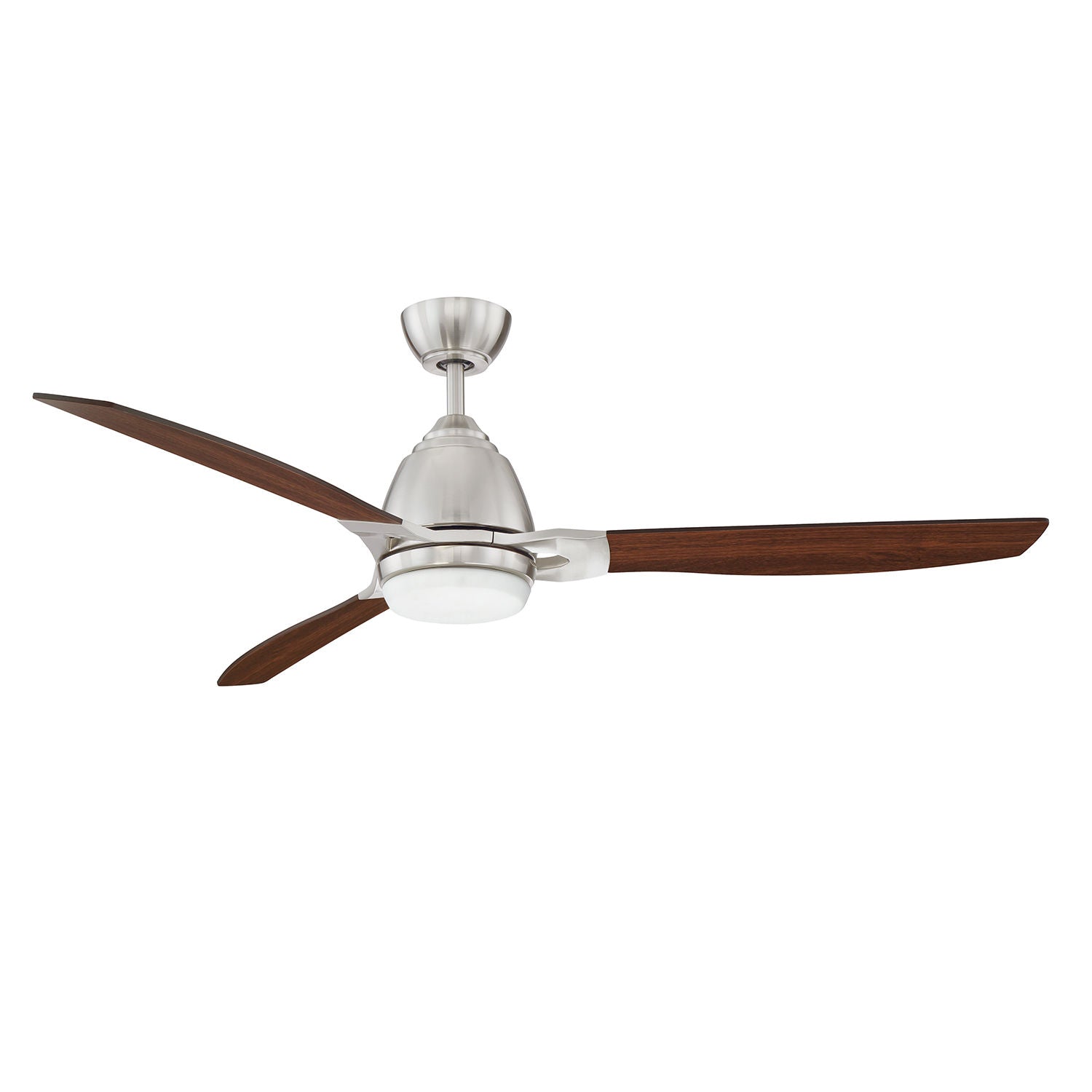 ERIS Ceiling fan Stainless steel INTEGRATED LED - AC21852-SN | KENDAL