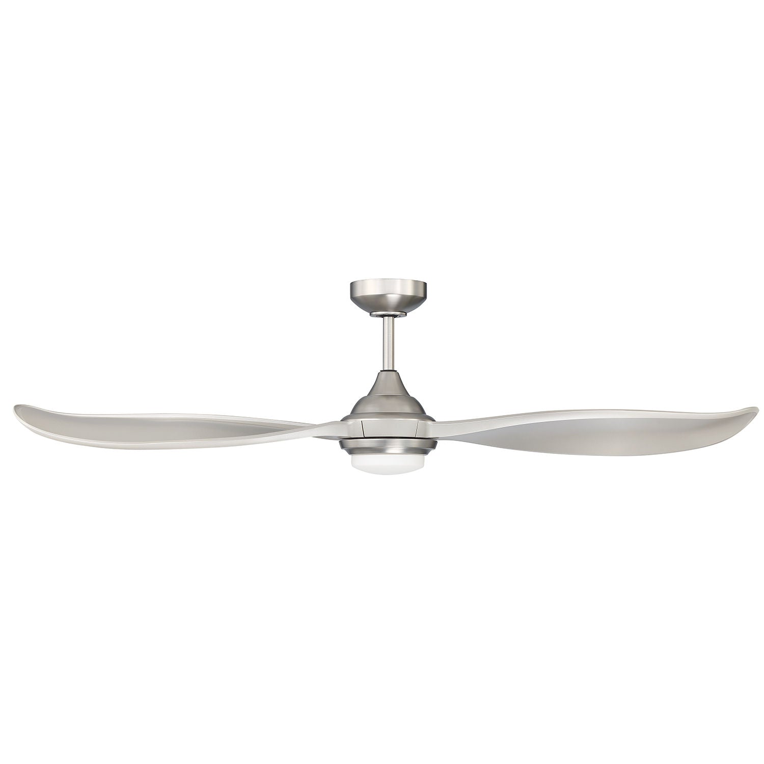 DEUCE Ceiling fan Stainless steel INTEGRATED LED - AC22252-SN | KENDAL