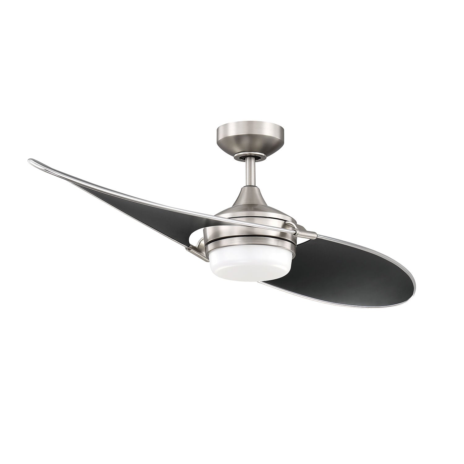 TANGO Ceiling fan Stainless steel, Black INTEGRATED LED - AC22852-SN/BLK | KENDAL