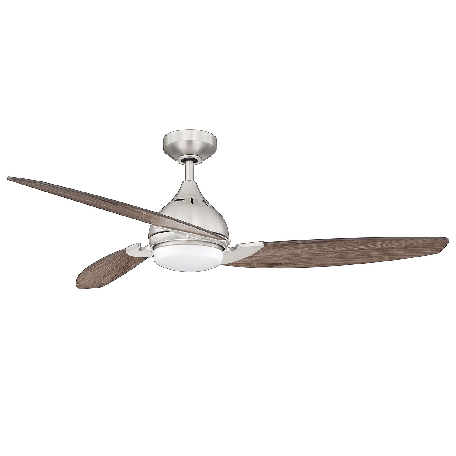 AXOS Ceiling fan Stainless steel INTEGRATED LED - AC22952-SN/VO | KENDAL