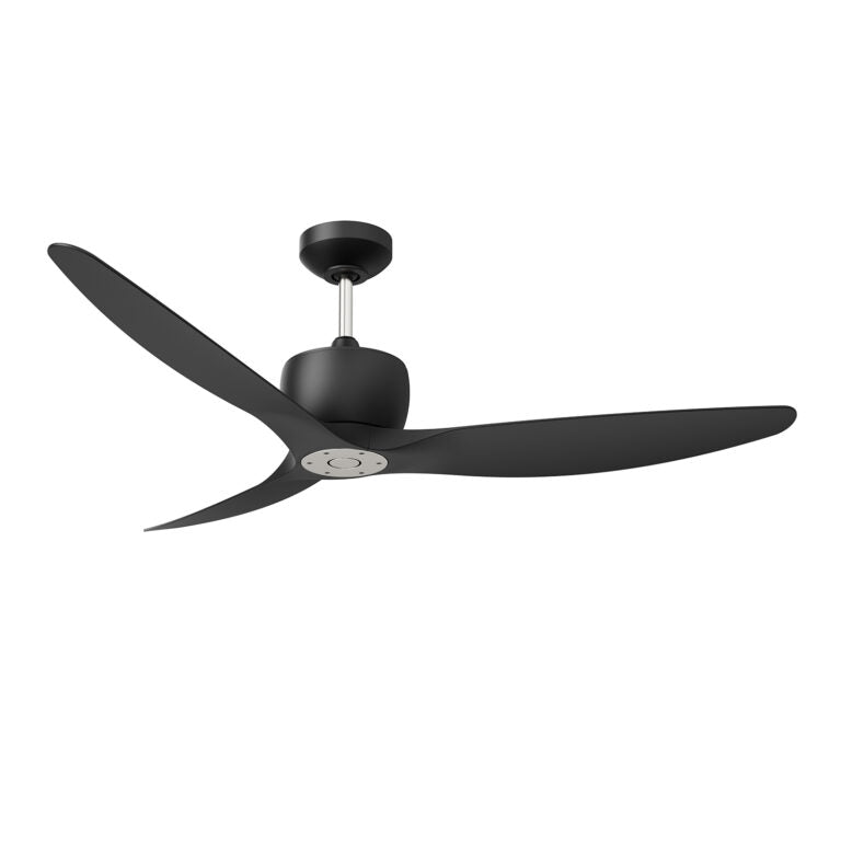 ELEMONT Ceiling fan Black, Nickel - AC30452-BLK/SN | KENDAL