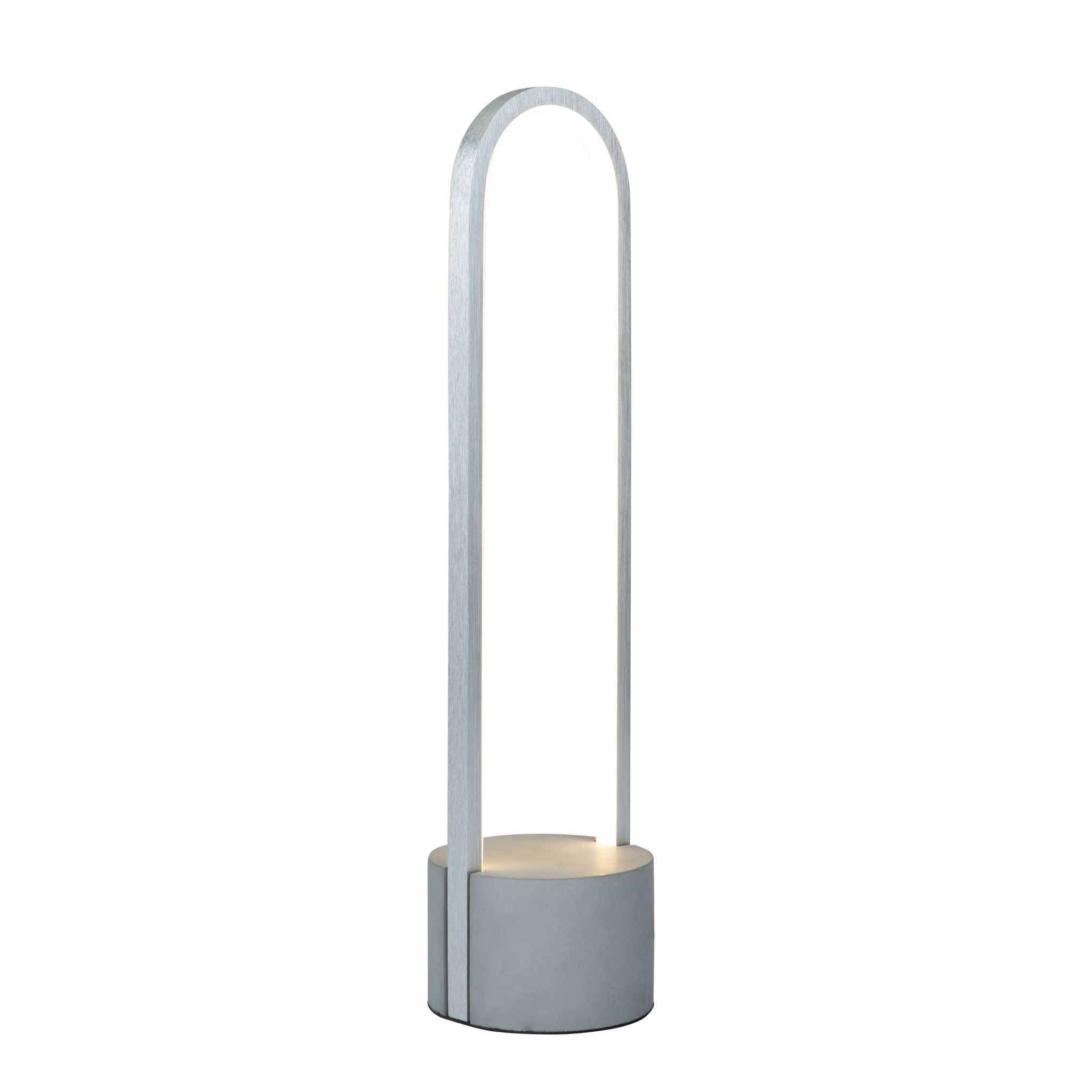 Cortina Table lamp Aluminum INTEGRATED LED - AC7591BA | ARTCRAFT