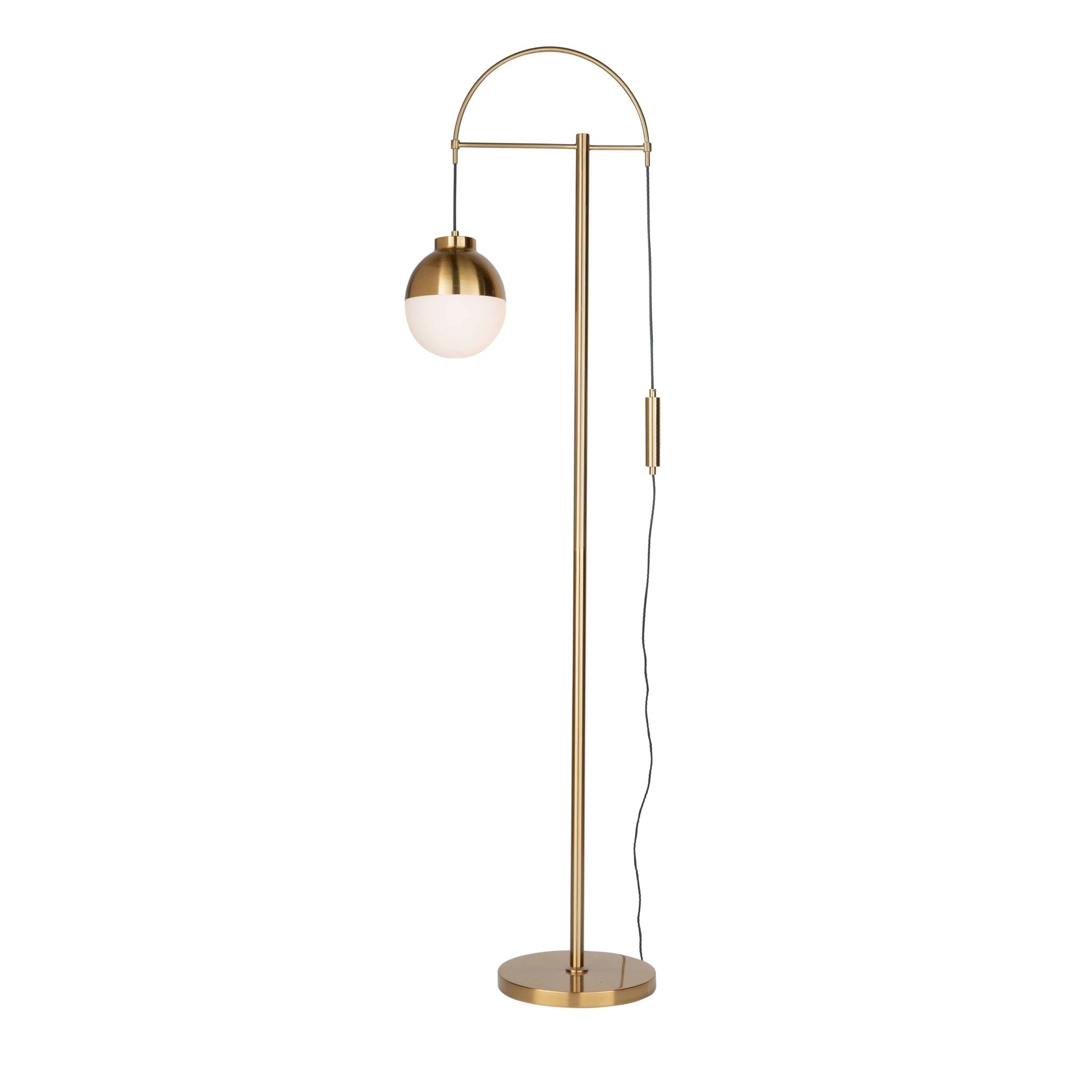 Cortina Floor lamp Gold - AC7594BR | ARTCRAFT