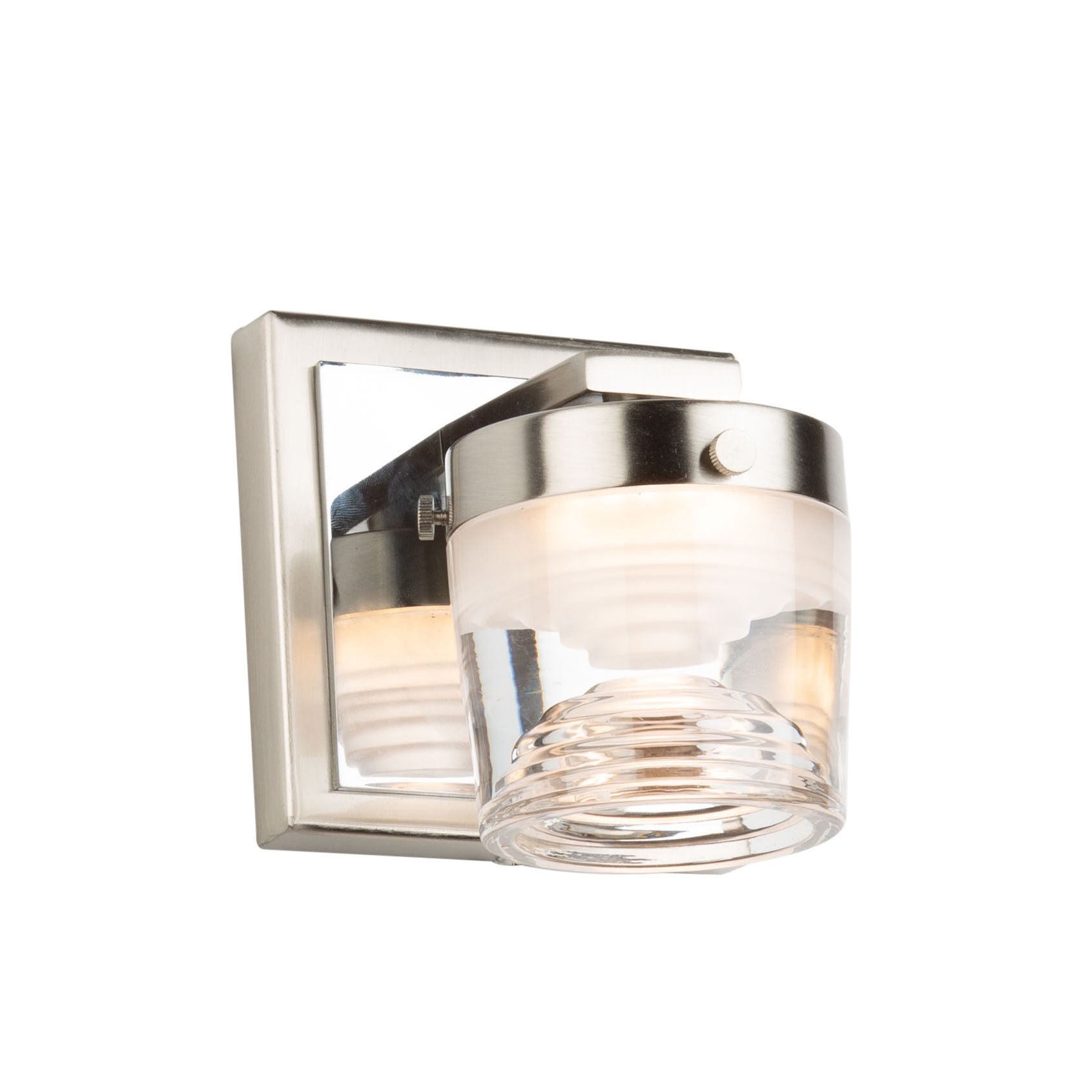 Newbury Bathroom sconce Stainless steel INTEGRATED LED - AC7661CB | ARTCRAFT