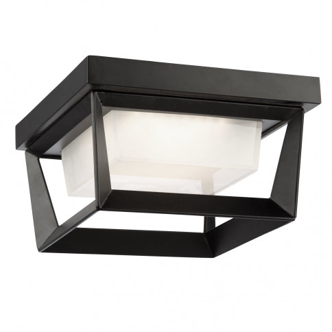 Waterbury Outdoor flush mount Black INTEGRATED LED - AC9186BK | ARTCRAFT