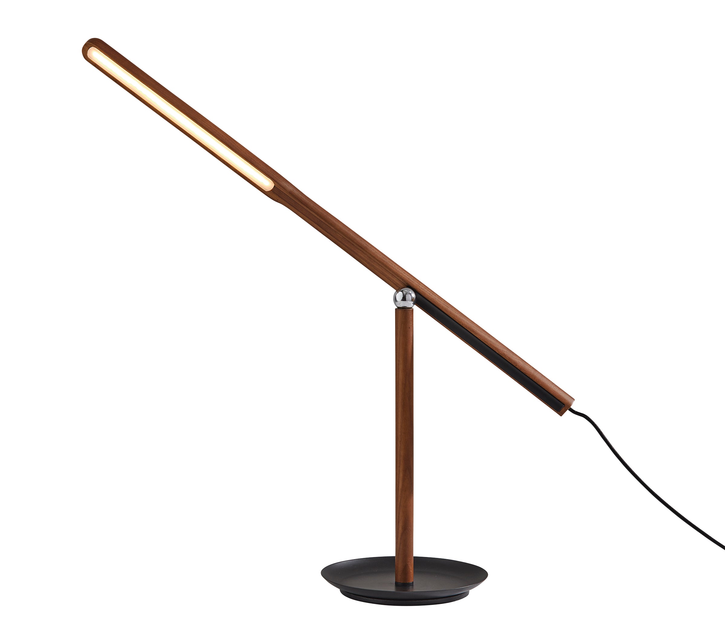 GRAVITY Lampe sur table Bois DEL INTÉGRÉ - AD9112-15 | ADESSO