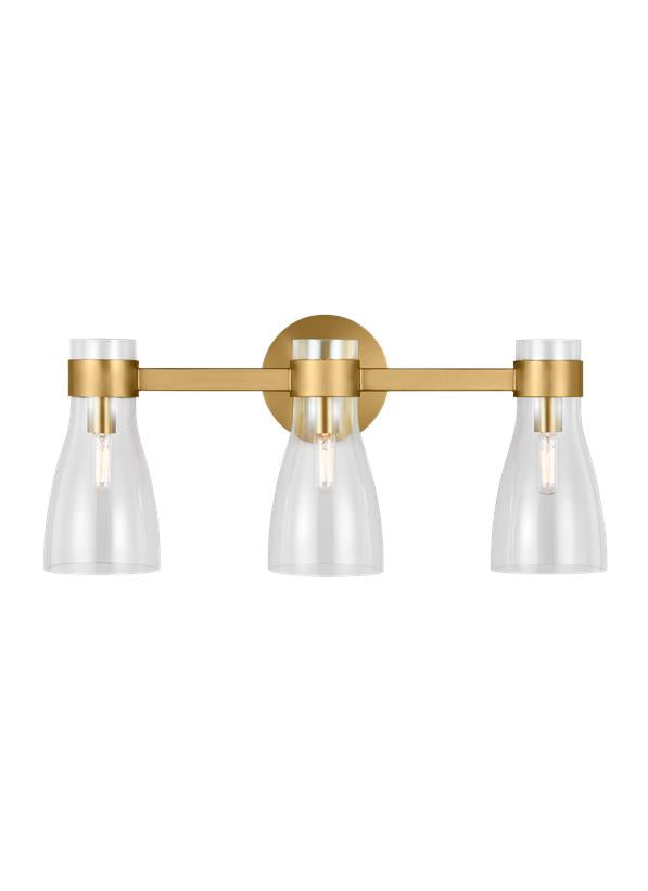 MORITZ Bathroom wall sconce Gold - AEV1003BBS | GENERATION LIGHTING