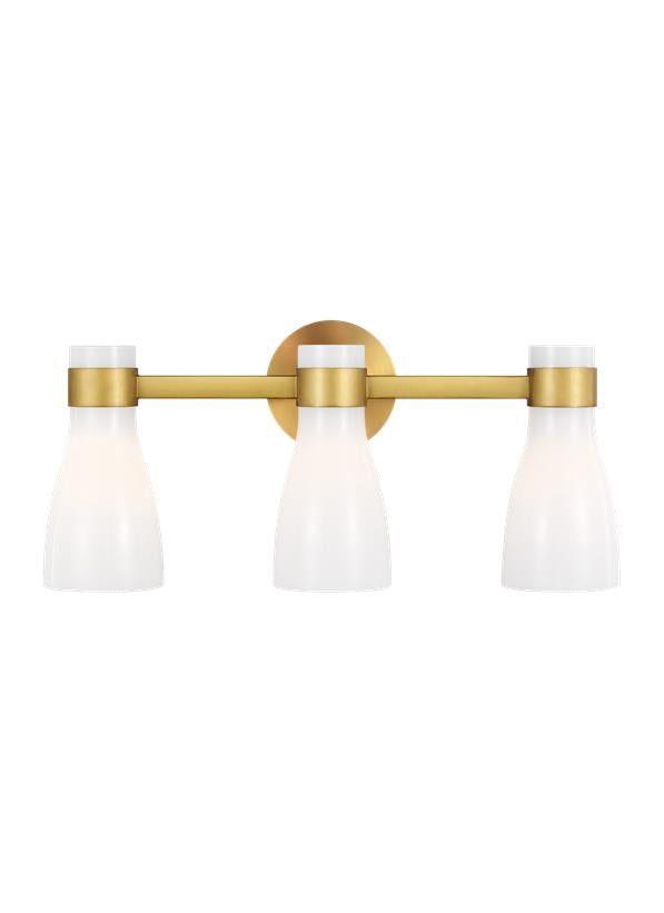 MORITZ Murale salle de bain Or, Blanc - AEV1003BBSMG | GENERATION-LIGHTING