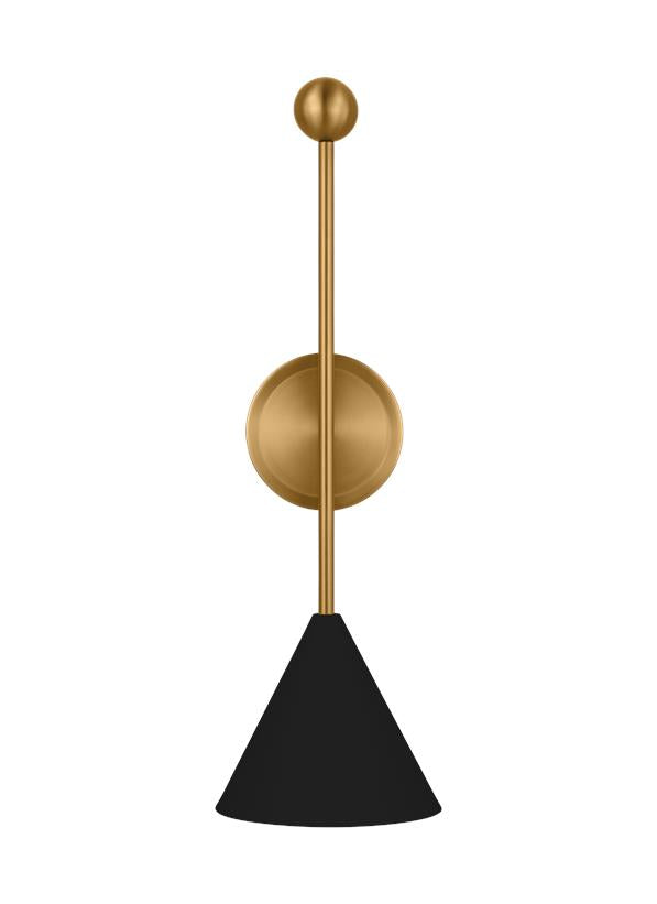 COSMO Wall sconce White, Gold - AEW1051MBKBBS | GENERATION LIGHTING