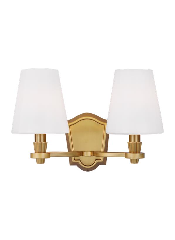 PAISLEY Bathroom wall sconce Gold - AV1002BBS | GENERATION LIGHTING