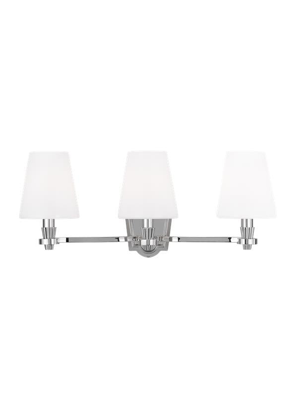 PAISLEY Bathroom wall sconce Nickel - AV1003PN | GENERATION LIGHTING