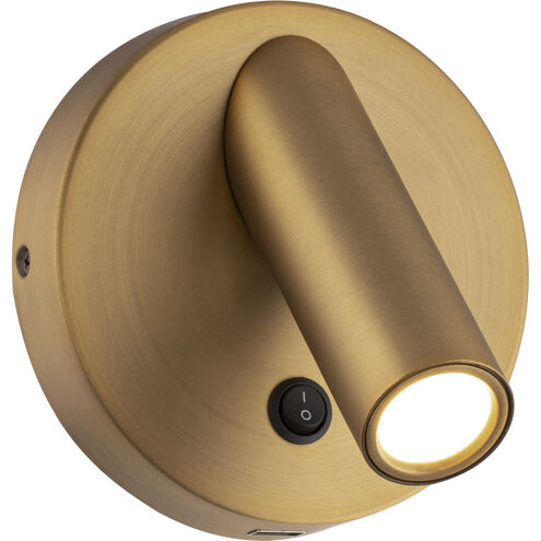 ASPIRE Wall sconce orientable Gold INTEGRATED LED - BL-46305-AB | MODERN FORMS