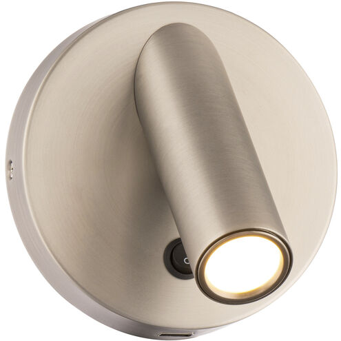 ASPIRE Wall sconce orientable Nickel INTEGRATED LED - BL-46305-BN | MODERN FORMS