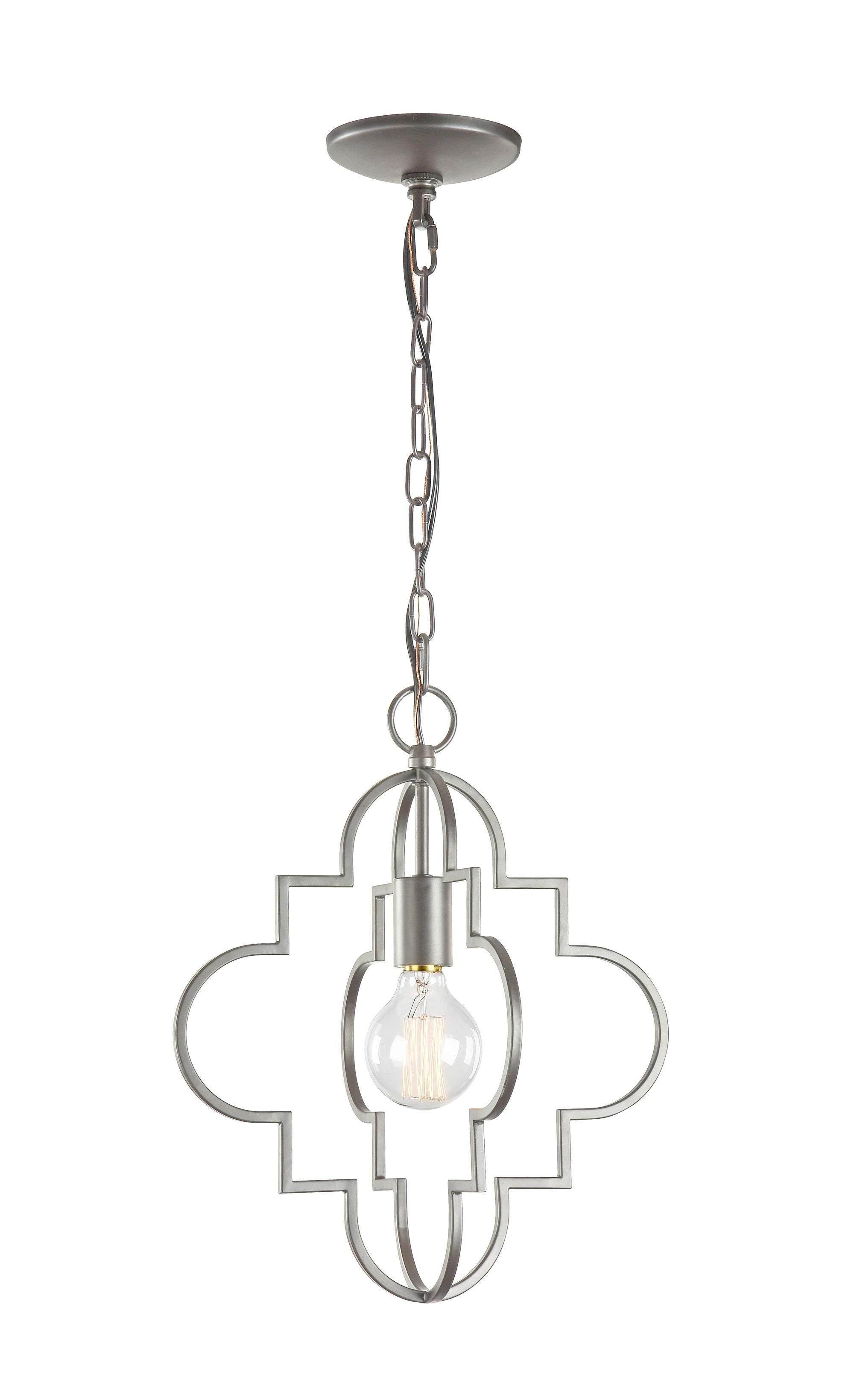 SCEPTER Suspension simple Nickel - C56801SV | MATTEO