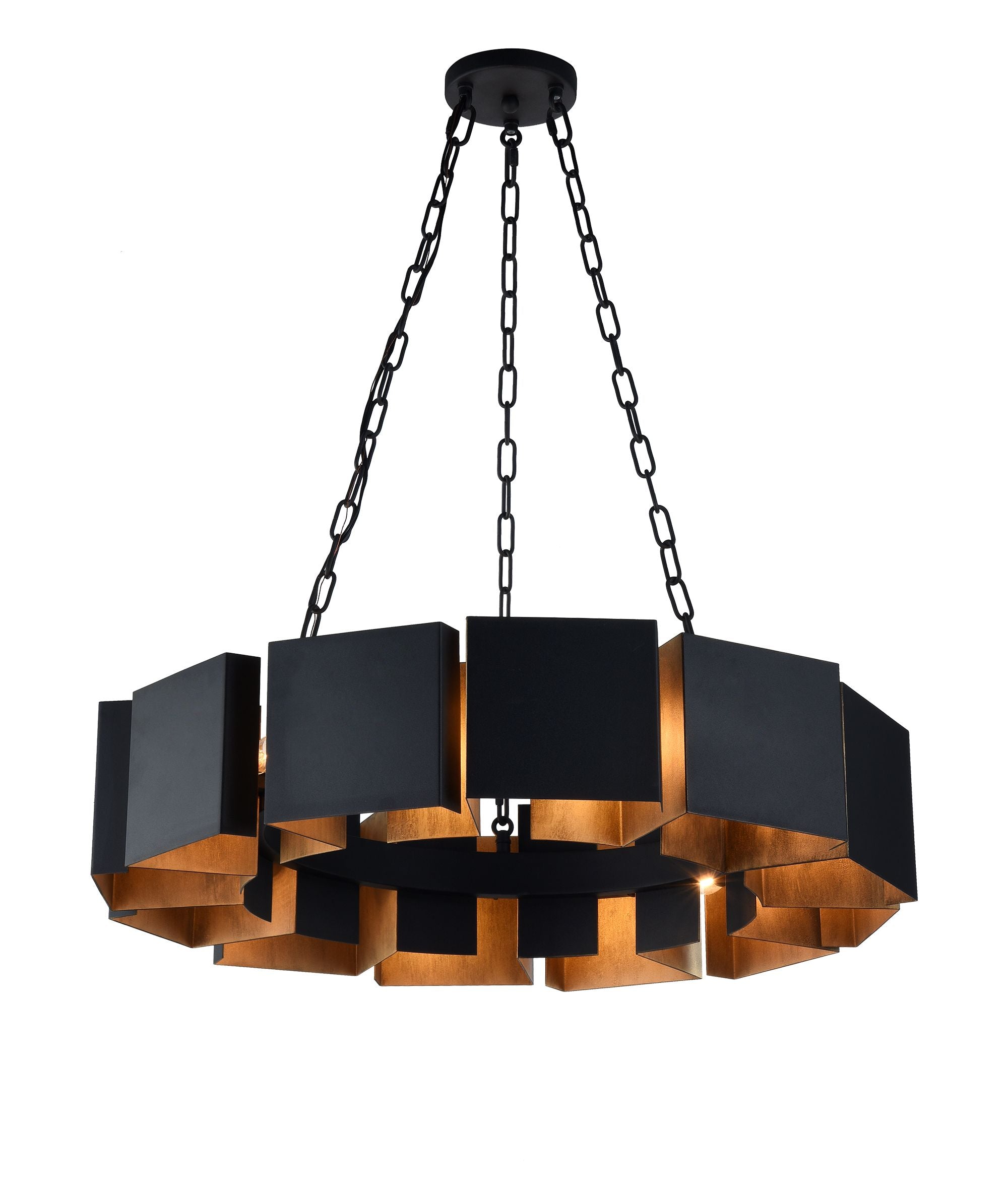 MATTONE Chandelier Noir - C59312MB | MATTEO