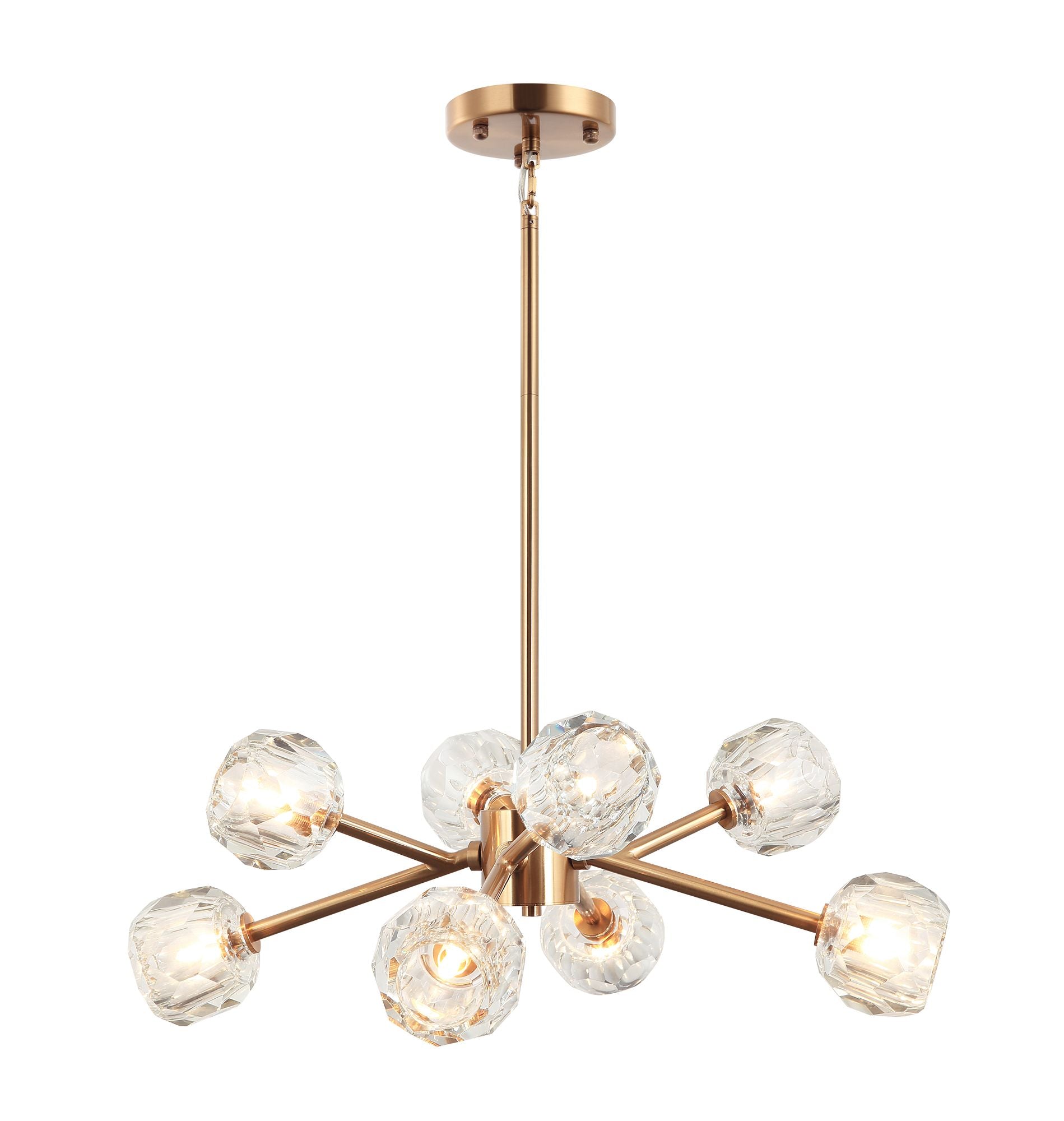 ROSA Chandelier Or - C61408AG | MATTEO