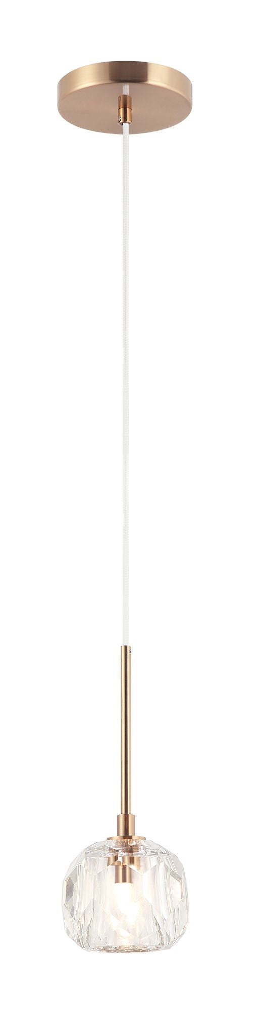 ROSA Suspension simple Or - C61411AG | MATTEO