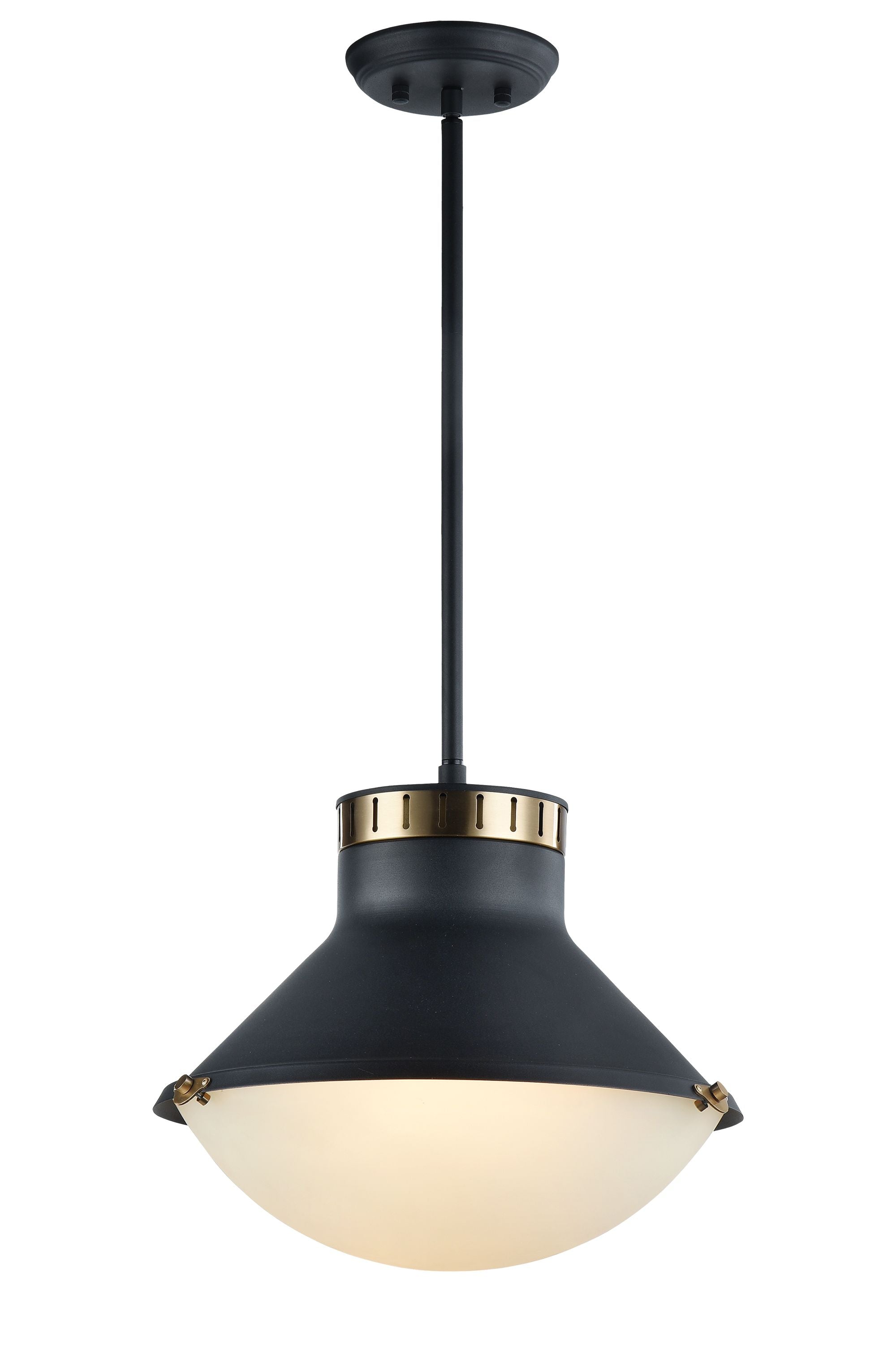 NOTTING Suspension simple Noir, Or - C66303MBAG | MATTEO